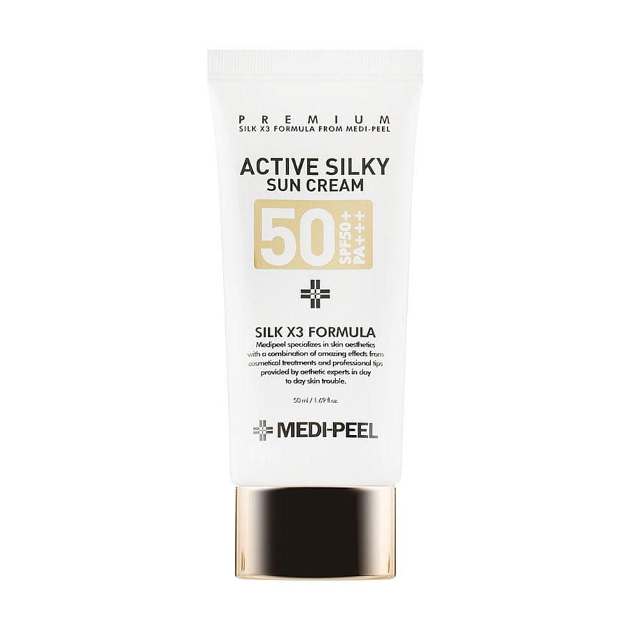 Сонцезахисний крем для обличчя Medi-Peel Active Silky Sun Cream SPF50+/PA+++, 50 мл
