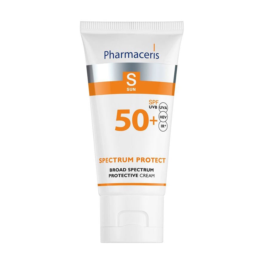 Сонцезахисний крем для обличчя Pharmaceris S Broad Spectrum Sun Protection Cream SPF 50+, 50 мл